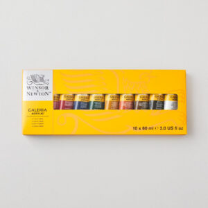 Winsor & Newton Galeria Acrylic Tube Set of 10 (60ml)