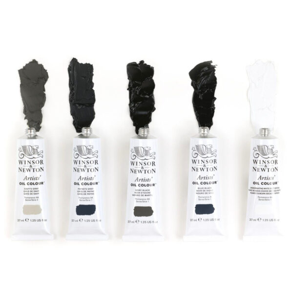 Winsor & Newton Artists' Oil Colour 37ml Neutral Colours Set of 5